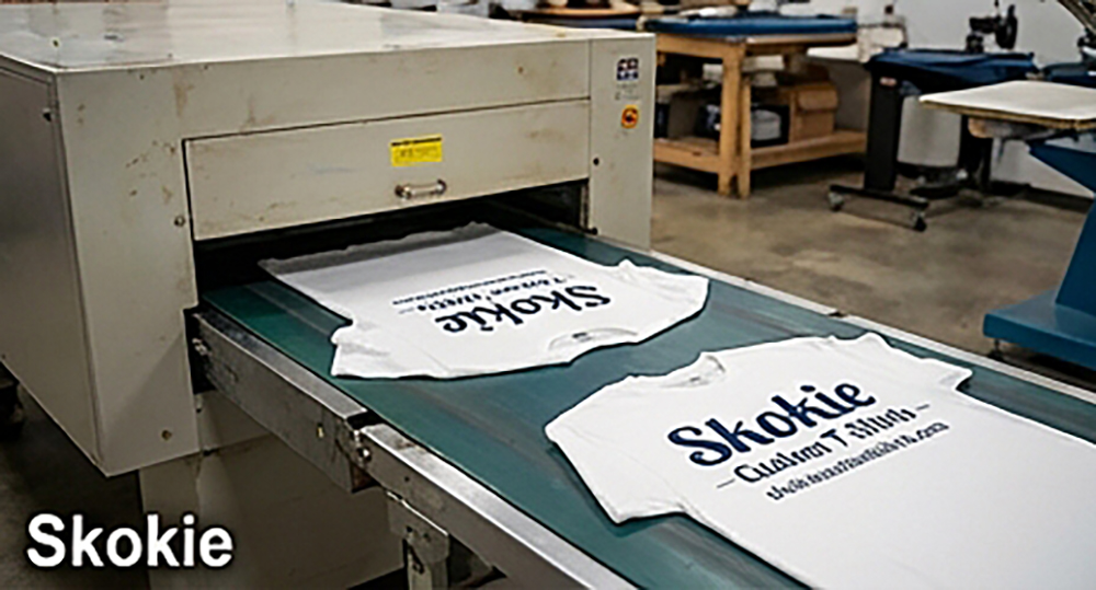 Professional t-shirt printing serving Skokie and North Shore